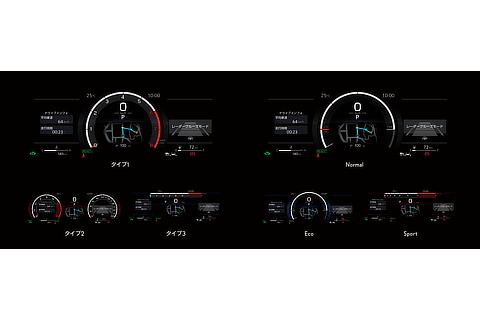 “F SPORT”インテリア（12.3インチTFT液晶式メーター）