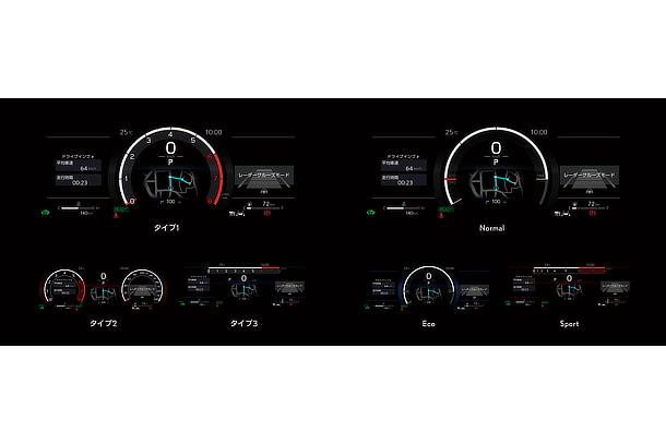 “F SPORT”インテリア（12.3インチTFT液晶式メーター）