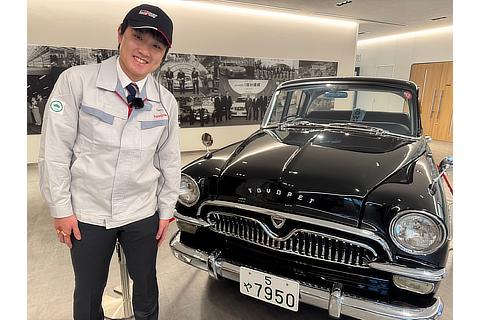 トヨペットクラウンと張本選手