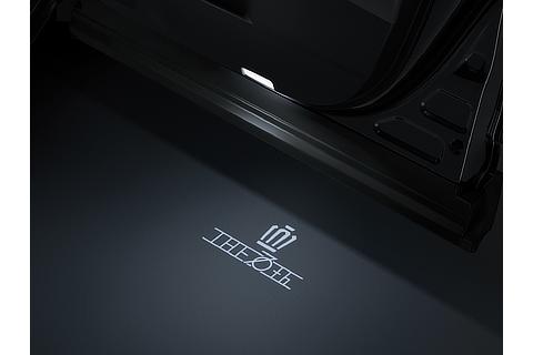 プロジェクションカーテシイルミ（THE 70th ロゴ入り・フロントドア左右）