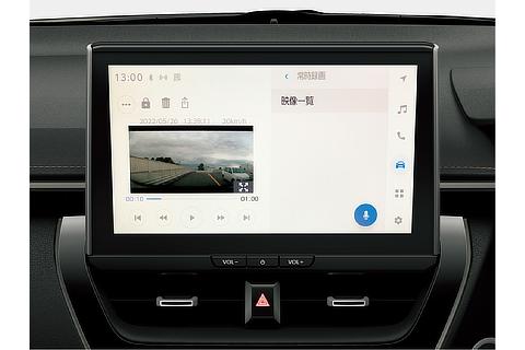 ドライブレコーダー（前方）＋バックガイドモニター（簡易録画機能付）ナビ画面イメージ