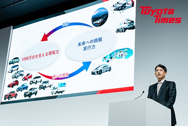 The Year's Two Key Themes<span class="disp_ib">―</span>President Sato on Toyota's Transformation