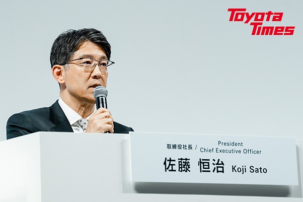 "A Car Is Not a Car If It's Not Fun"<span class="disp_ib">―</span>President Sato's Hopes for Toyota