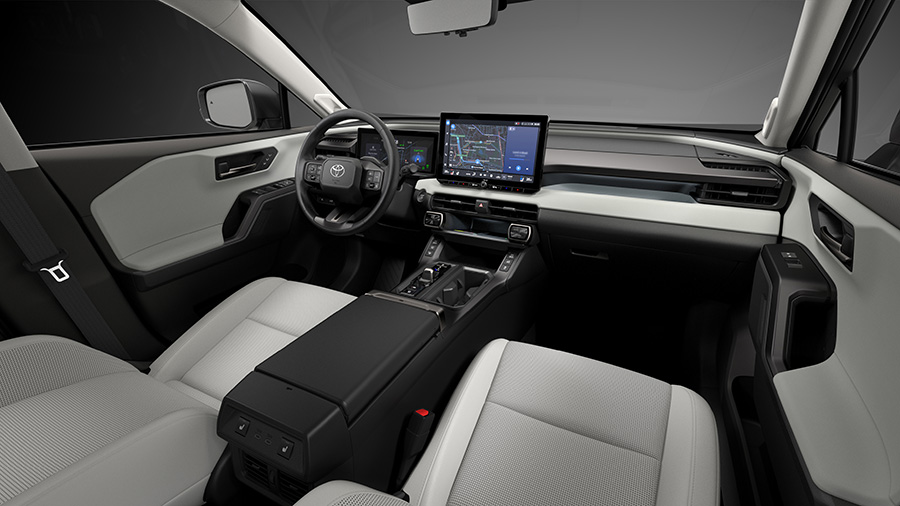 Interior of RAV4 CORE (Prototype)