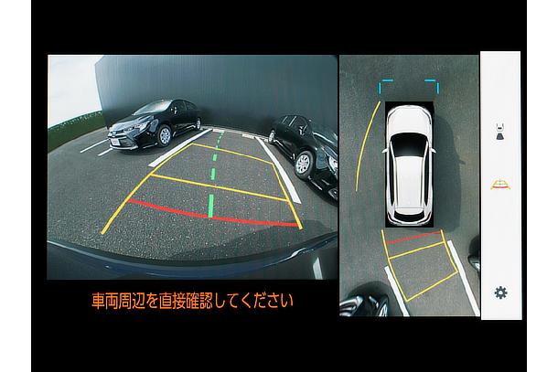 パノラミックビューモニター（床下透過表示機能付）作動イメージ