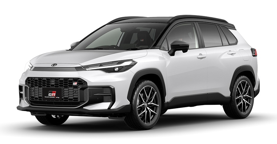 カローラ クロス GR SPORT ブラック×プラチナホワイトパールマイカ＜オプション装着車＞