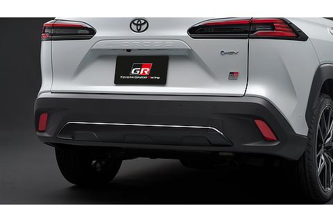 専用ブラックパーツ（リヤバンパーロアガーニッシュ／トヨタエンブレム［リヤ］）＜オプション装着車＞