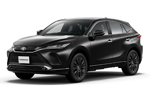 ハリアーを一部改良し、特別仕様車を設定