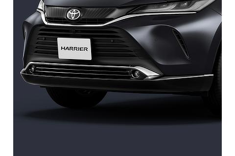 フロントロアグリル・フロントバンパーロア（いずれも艶あり黒塗装）