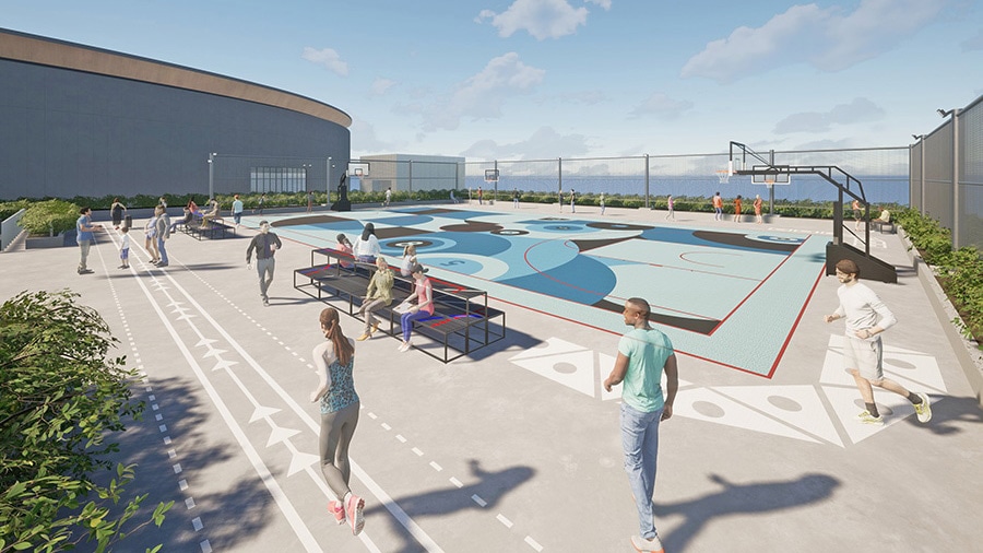 3) adidas SPORTS PARK