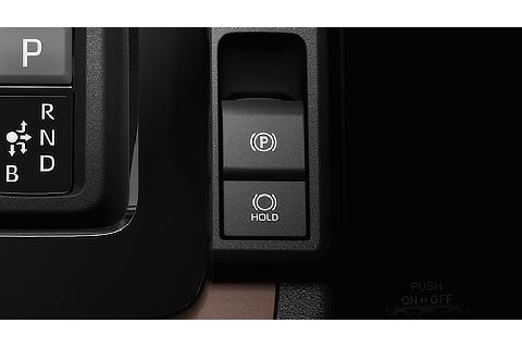 電動パーキングブレーキ・ブレーキホールド機能