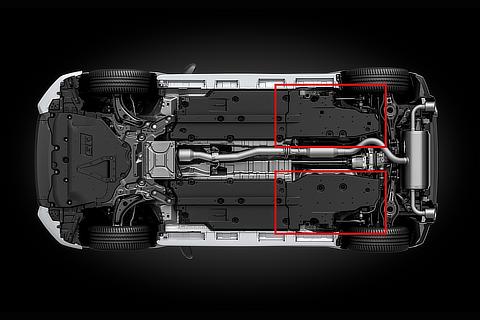 Fuel tank undercover