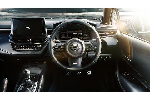 GR Corolla (interior)