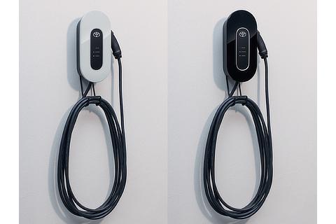 トヨタ純正6kW充電器（ホワイト、ブラック・販売店装着オプション）