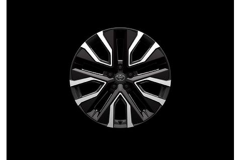 235/50R20タイヤ＆20×7.5Jアルミホイール（切削光輝＋ブラック塗装／エアロホイールカバー／センターオーナメント付）