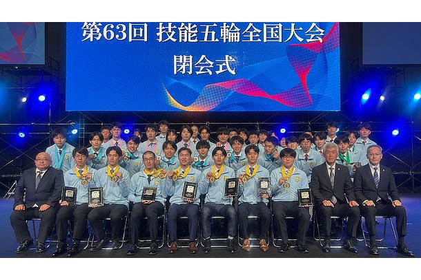 トヨタ自動車、第63回技能五輪全国大会にて6職種で金メダルを獲得