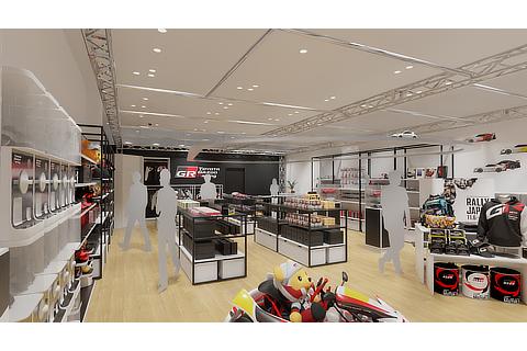 TOYOTA GAZOO Racing Store 店内イメージ