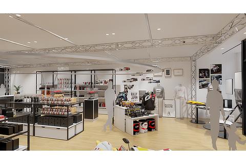 TOYOTA GAZOO Racing Store 店内イメージ