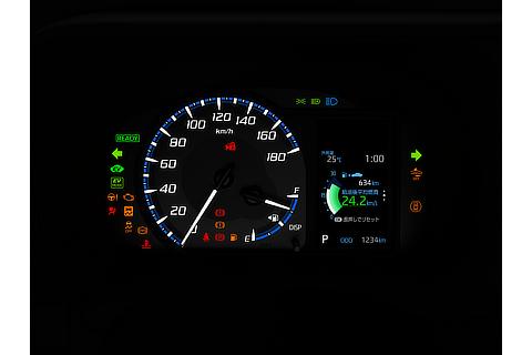 アナログメーター＋4.2インチTFTカラーマルチインフォメーションディスプレイ