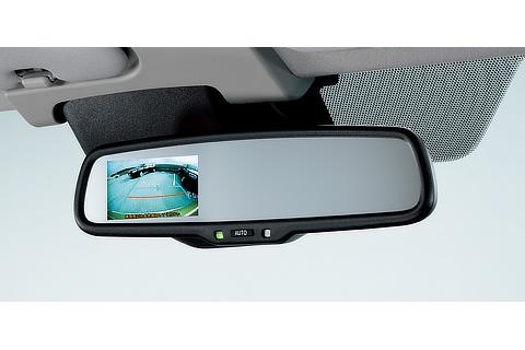 バックモニター内蔵自動防眩インナーミラー（バックモニター表示イメージ）