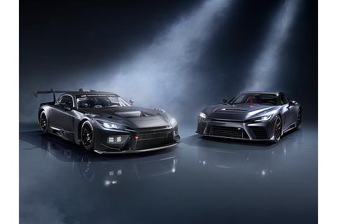 2 models Front GR GT (Prototype) / GR GT3 (Prototype)