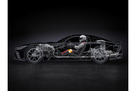 Low center-of-gravity package (Perspective View)