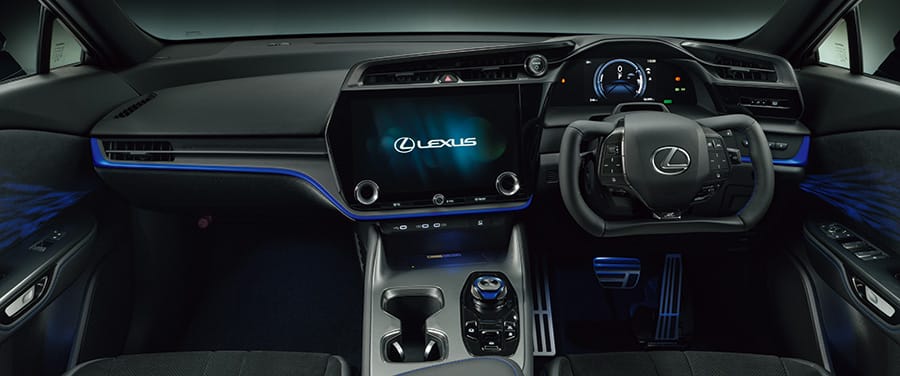 Special Edition interior color: Black with blue stitching