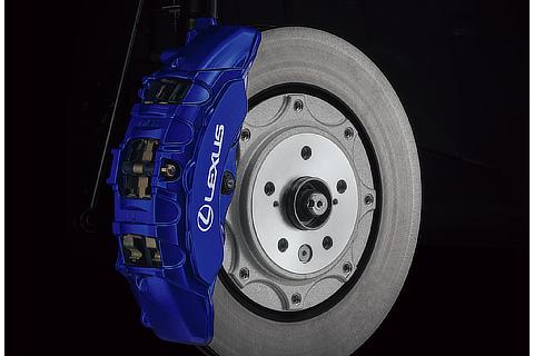 特別仕様車 フロント対向6ポッドアルミモノブロックブルーキャリパー