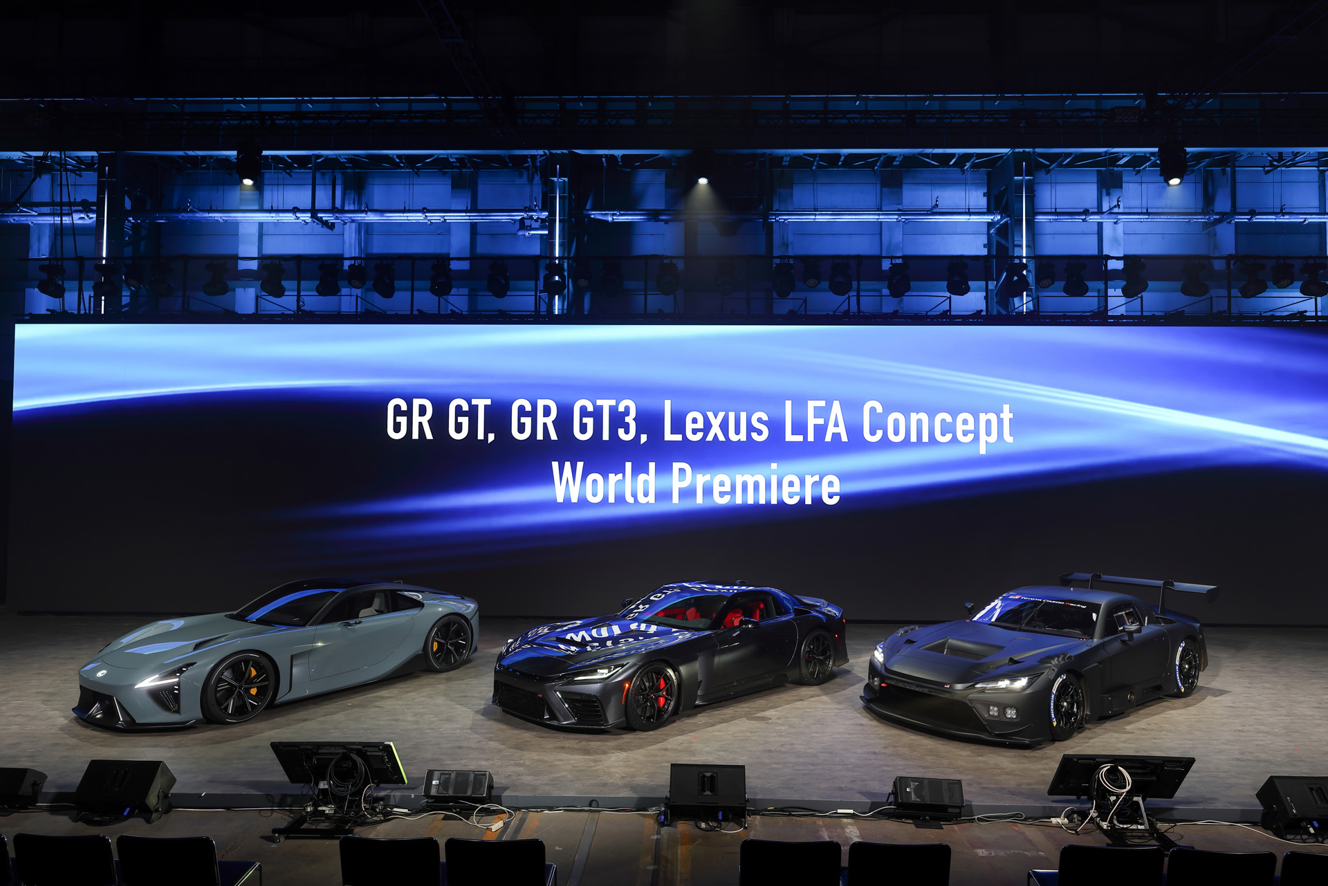 GR GT、GR GT3、Lexus LFA Conceptワールドプレミア | コーポレート