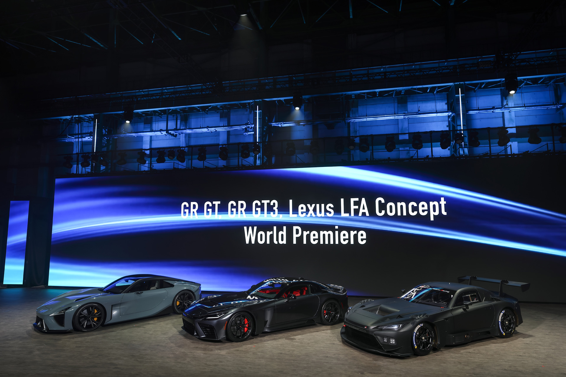 GR GT, GR GT3, and Lexus LFA Concept World Premiere | Corporate