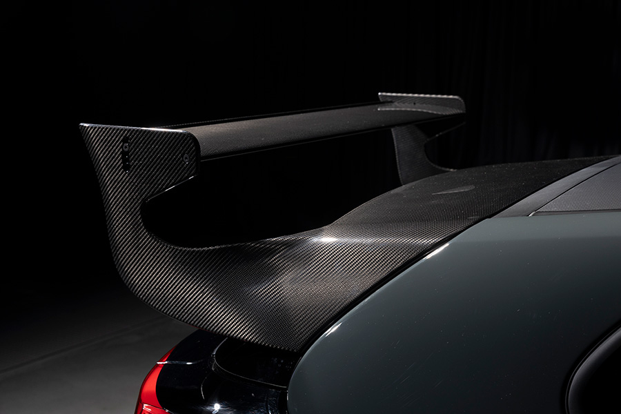 GR Yaris MORIZO RR (Prototype) Carbon-fiber rear wing
