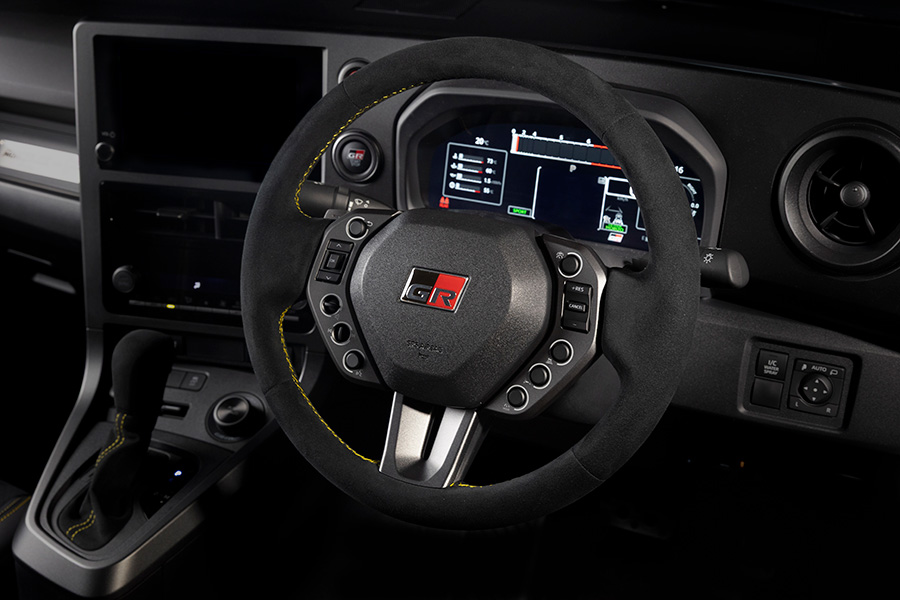 GR Yaris MORIZO RR (Prototype) Suede with yellow stitching