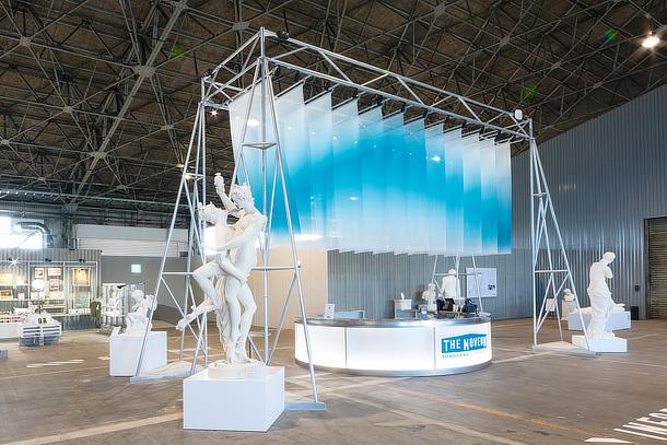 ルーブル美術館 ムラージュ工房 アメンエムハト3世 ファラオ像 24cm THE MOVEUM YOKOHAMA by TOYOTA GROUP」にて企画展『グラン・パレ