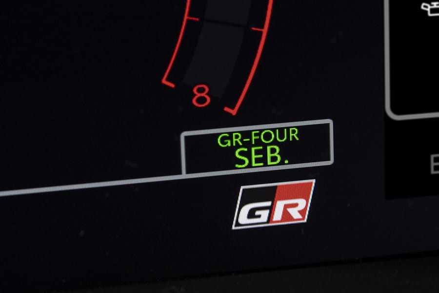 GR Yaris S&eacute;bastien Ogier 9x World Champion Edition (Prototype) Exclusive GR Full TFT gauge display (for displaying 