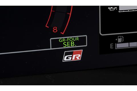GR Yaris Sébastien Ogier 9x World Champion Edition (Prototype) Exclusive GR Full TFT gauge display (for displaying "SEB." mode)