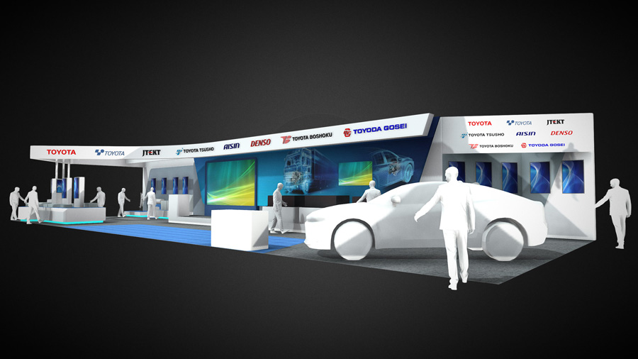 Toyota booth image