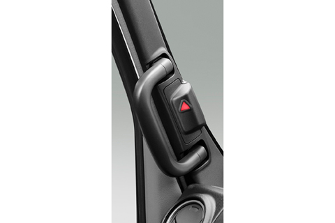 サイトアラウンドモニターシステム（ピラー部表示灯作動イメージ）