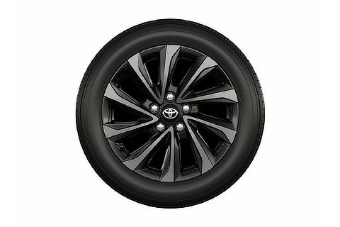 205/55R17タイヤ＆17×6Jアルミホイール（ブラック塗装＋切削光輝＋ダーククリア）（S-Z・2WD車に標準装備）