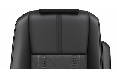 シート表皮（S-Z・合成皮革＋ファブリック）