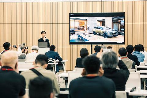 新型車TZ プレゼンテーション風景