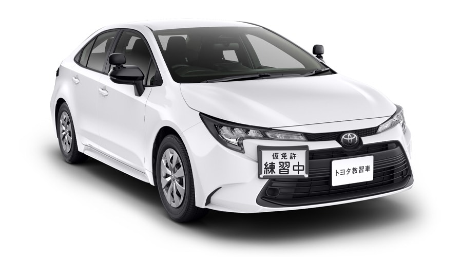 トヨタ教習車（ハイブリッド車・オプション装着車）