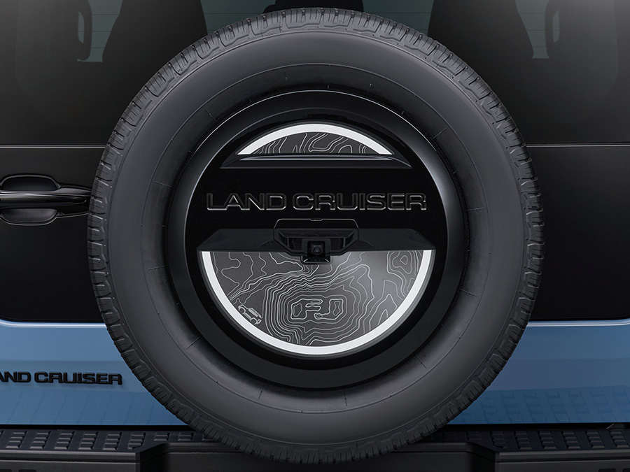 Spare tire decal (Active type)