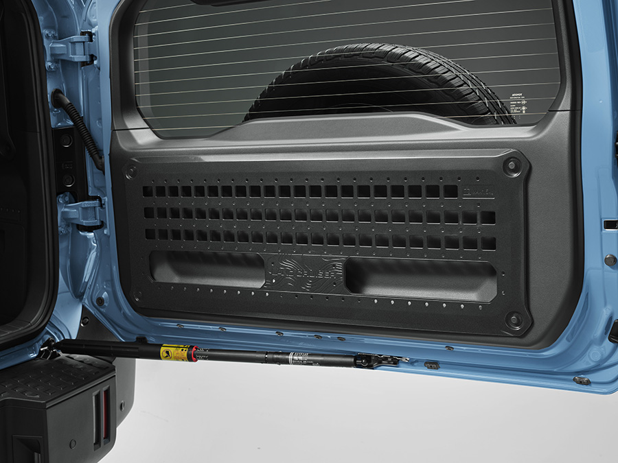 MOLLE panel (rear door)