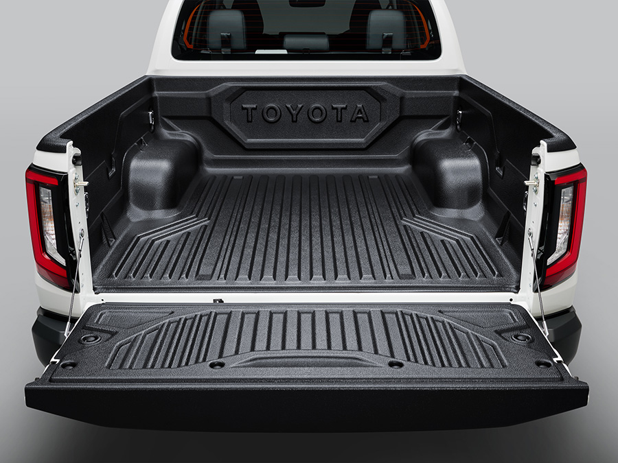 Bed liner (over-rail)