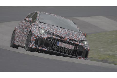 GRMN Corolla (Prototype) testing at Nürburgring