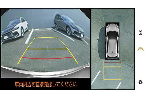 パノラミックビューモニター（床下透過表示機能付）（作動イメージ）