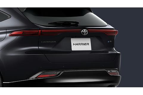 リヤバンパーメッキモール（漆黒メッキ）、マフラーカッター（ブラックメッキ）、LEDリヤコンビネーションランプ（ブラックエクステンション）