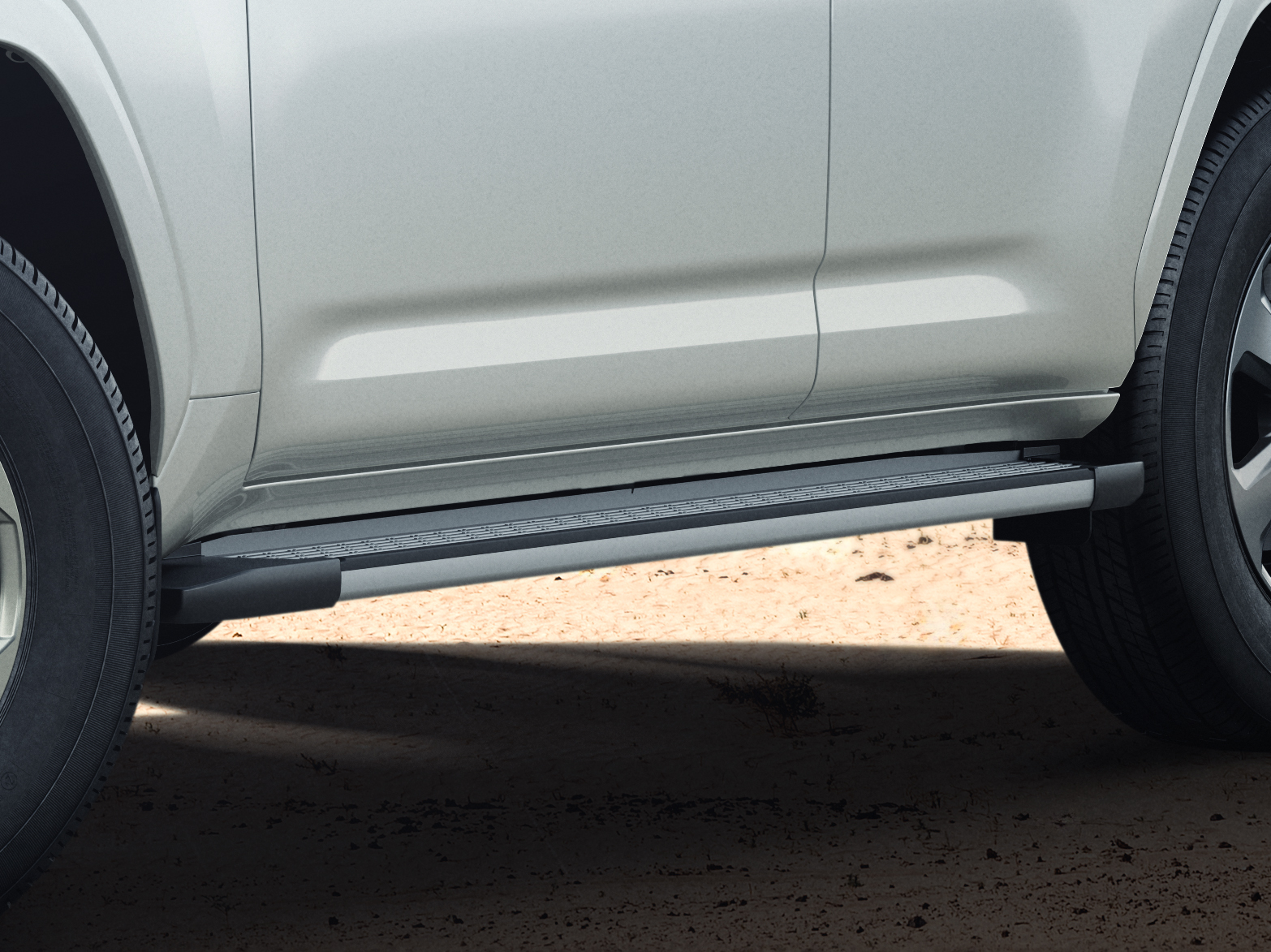 Подножка и колесо Toyota Land Cruiser 300
