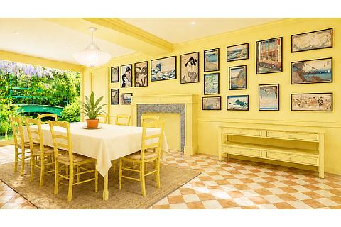 Monet's Dining Room (Image is for illustrative purposes only.)