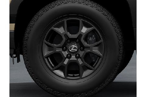 265/70R18 116Hタイヤ＆18×7.5Jアルミホイール（マットグレー塗装）